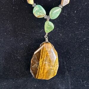 Vintage Tiger eye Necklace